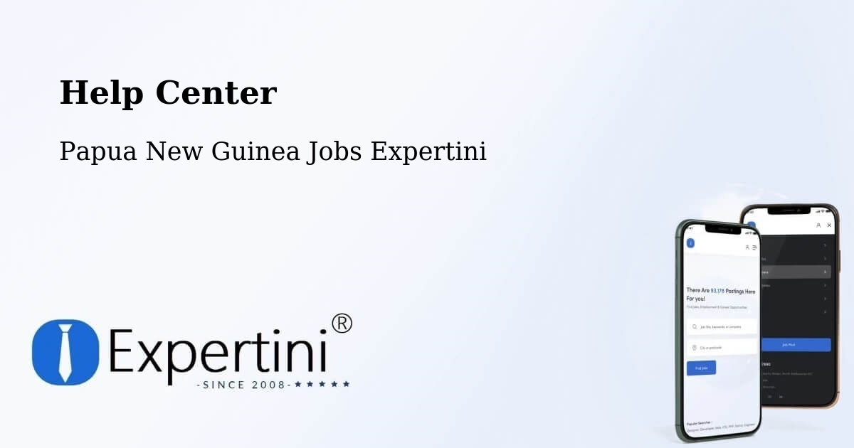 Help Center – North Wahgi - Papua New Guinea Jobs Expertini